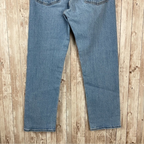 Levi’s Wedgie Straight Denim Medium Wash Jeans Size 28 x 26 IRREGULAR - Picture 7 of 13